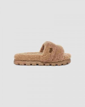 UGG Cozetta Curly Ženske Papuce Smeđe | HRO8641K