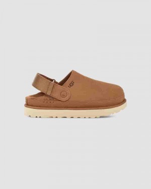 UGG Goldenstar Clog Ženske Sandale Kafe | HRQ8685M